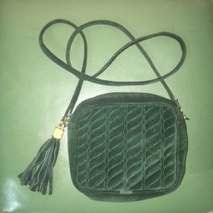 Vintage LEATHER hand bag